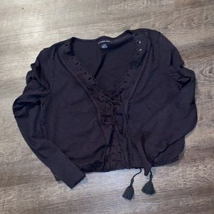 American Eagle NWT cropped blouse
